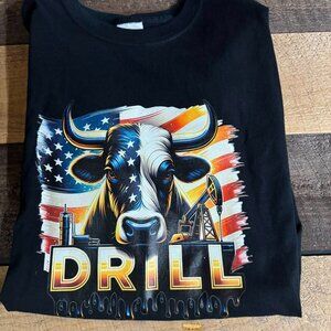 Size XL - USA Bull Drill Tee - $20